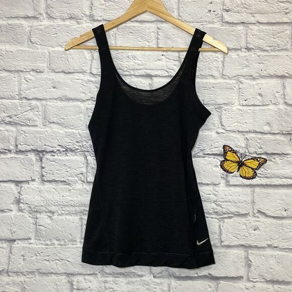 NIKE Dri-Fit Sheer Tank Size Small - Picture 1 of 6